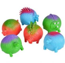 BALLE SQUISHY - ADHÉSIVE DINOSAURE SPLAT ASST